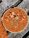 Broderie Puffy Fleur