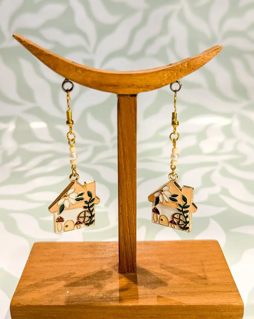Boucles d'oreilles Maison Rurale