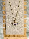 Collier Papillons des Lilas