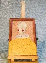 Tableau Clown Céleste