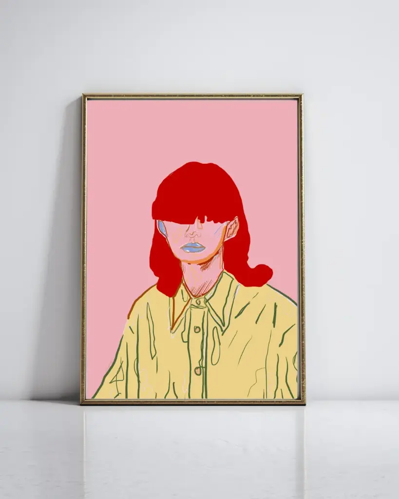 Shirt Gyal Red Hair