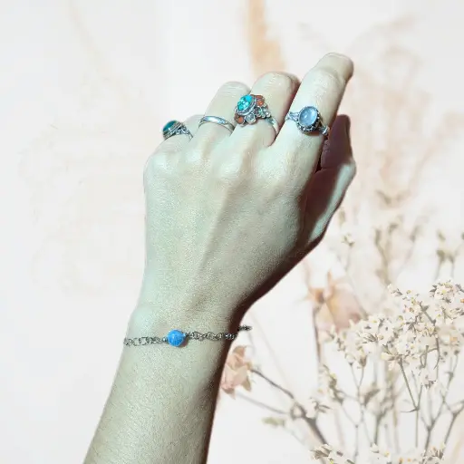 Bracelet Perle de Ciel