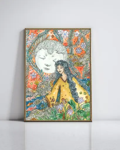 L'enfant Lune dort, le Temps passe