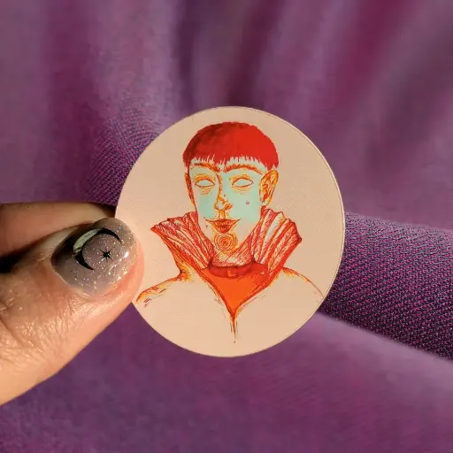 Sticker Vamp Yres