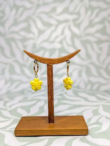 Boucles d'oreilles Fleurs Solaires