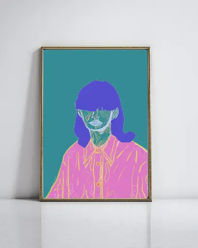 Shirt Gyal Klein Violacé