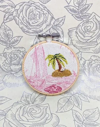 Broderie Ile aux Cocos