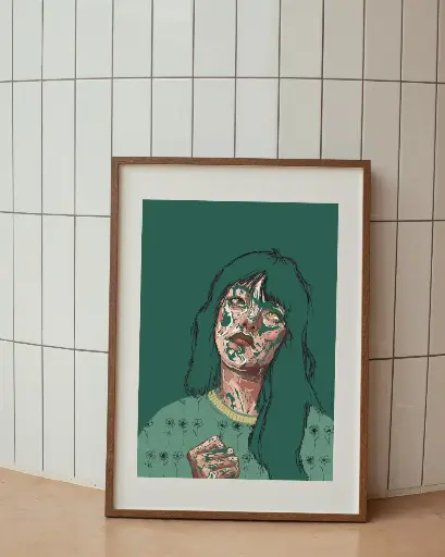 Un pull de Nöel emeraude