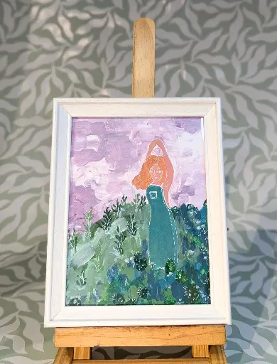 La prise au vent / She's catching the wind