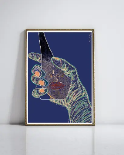 Fragment bleu