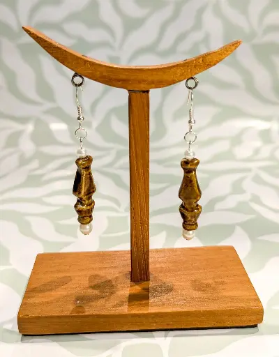 Boucles d'oreilles Vases de Terre